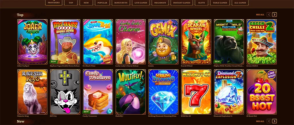 Wild Robin Casino Spellen